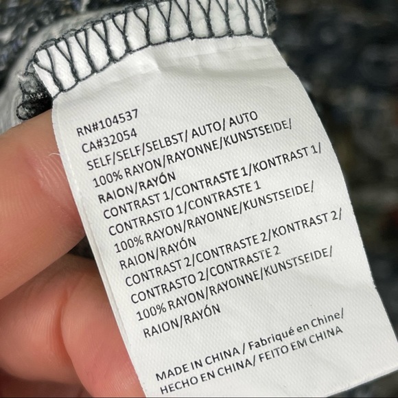 ANTHROPOLOGIE Tiny Mollie Boho Patterned Shirt Dress - Picture 7 of 7